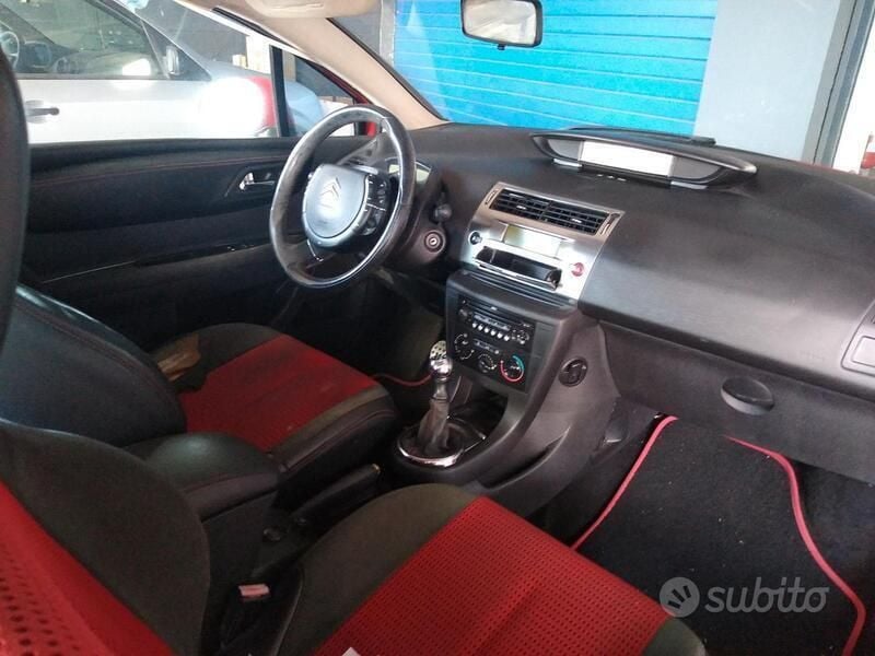 Usata Citroën C4 110 CV (80 kW) 2007 Rosso Coupé