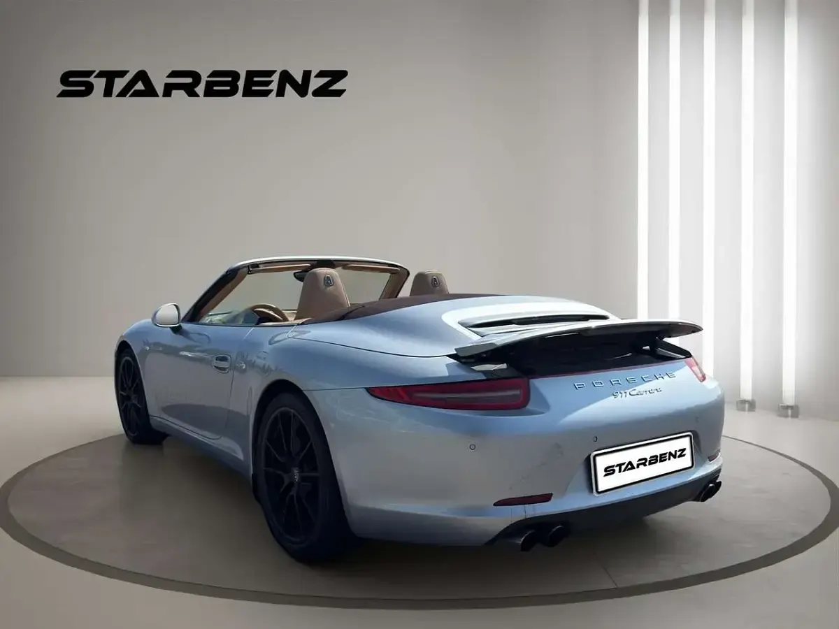 Usata Porsche 991 349 CV (256 kW) 2015 Argento Cabrio
