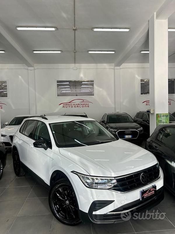 Usata VW Tiguan 150 CV (110 kW) 2023 Bianco SUV