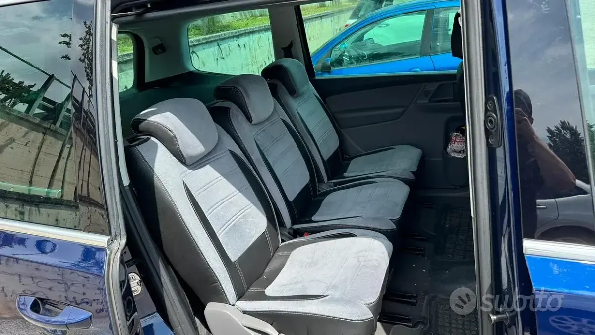 Usata VW Sharan Highline 150 CV (110 kW) 2019 Blu Monovolume