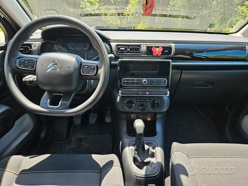 Usata Citroën C3 82 CV (60 kW) 2017 Nero Utilitaria