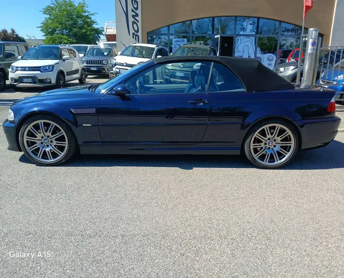 Usata BMW M3 343 CV (252 kW) 2002 Blu/azzurro Cabrio
