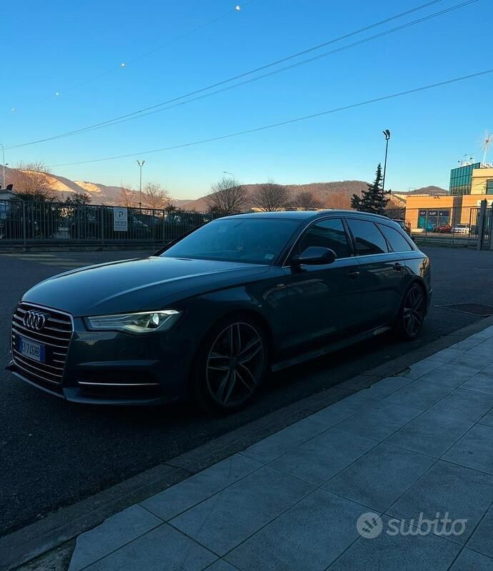 Grigio Usata 2015 Audi A6 S-Line Station wagon | 14.990 € (Ottimo prezzo) - Immagine 1/4