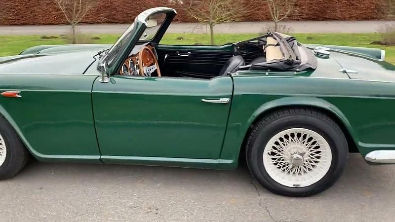 Usata Triumph TR4 100 CV (73 kW) 1964 Verde Cabrio