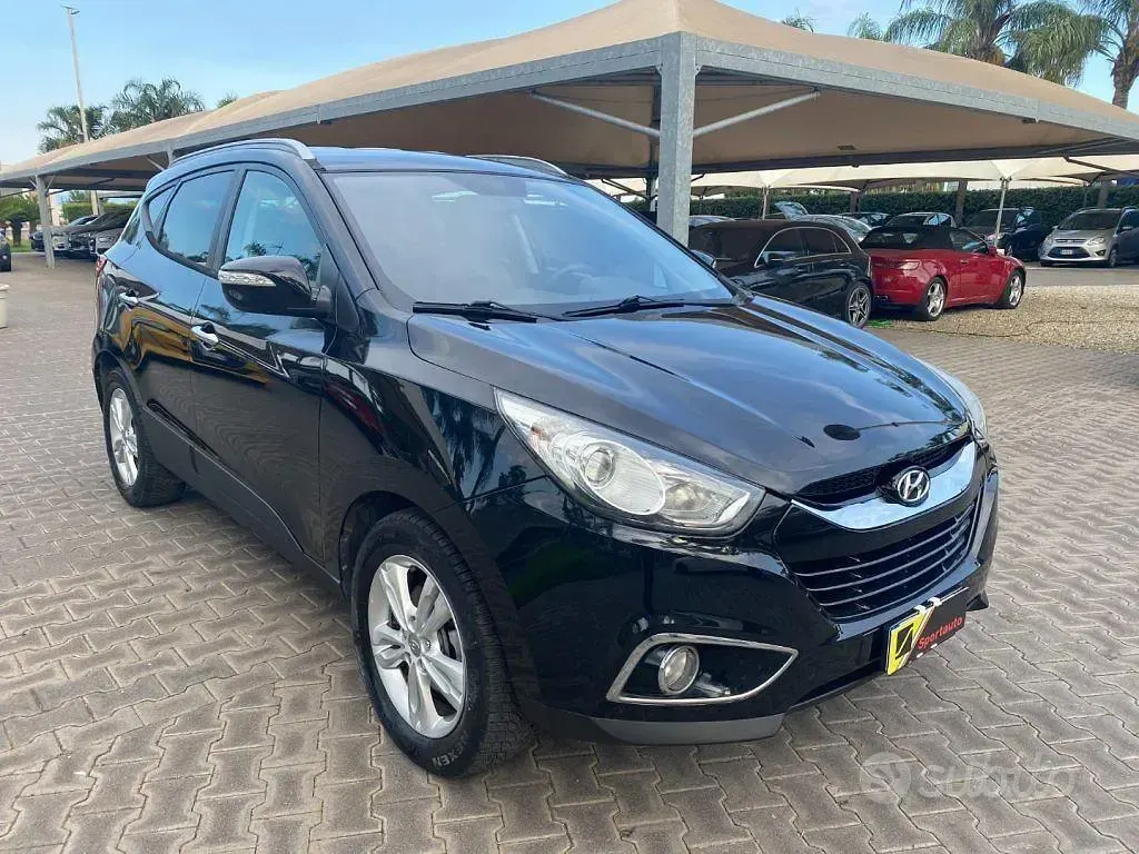 Usata Hyundai ix35 Comfort 136 CV (100 kW) 2011 Nero SUV