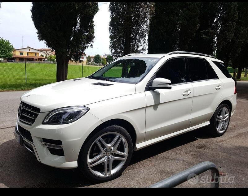 Usata Mercedes ML250 Premium 2013 Bianco SUV