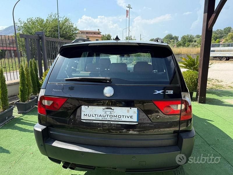 Usata BMW X3 218 CV (160 kW) 2005 Nero SUV