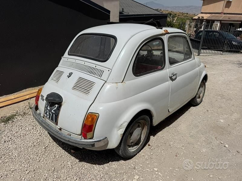 Usata Fiat 500 1960 Bianco Utilitaria