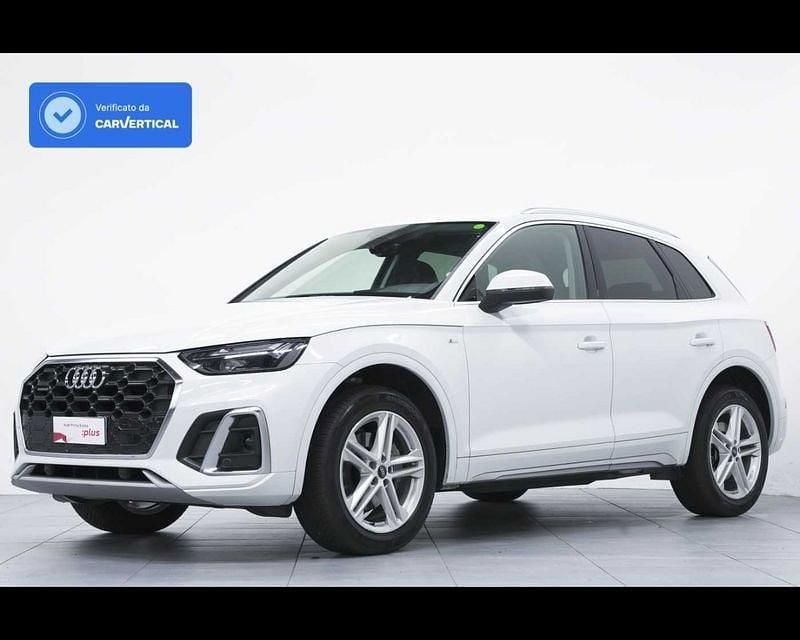 Bianco Usata 2023 Audi Q5 S-Line SUV | 45.800 € (Buon prezzo) - Immagine 1/4