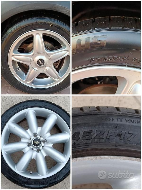 Usata Mini Cooper 116 CV (85 kW) 2004 Rosso Utilitaria