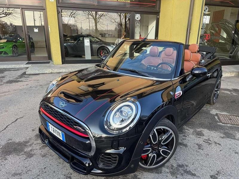Usata Mini John Cooper Works Cabriolet 231 CV (169 kW) 2019 Nero Cabrio