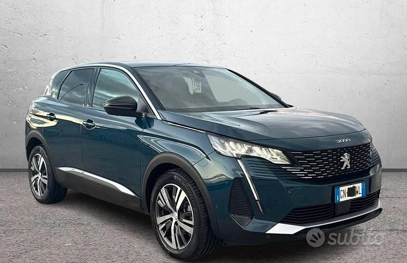 Usata Peugeot 3008 Allure 131 CV (96 kW) 2023 Blu SUV