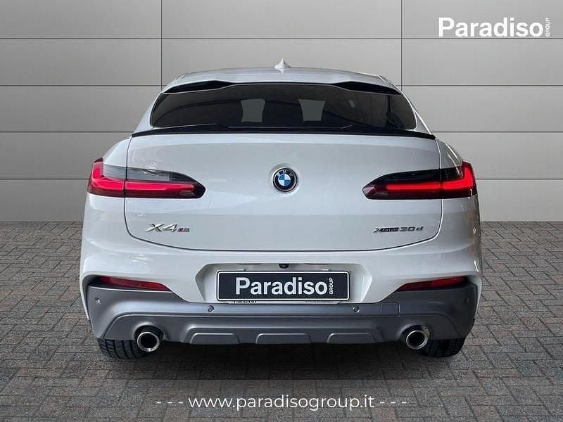 Usata BMW X4 M Sport 286 CV (210 kW) 2021 Bianco SUV