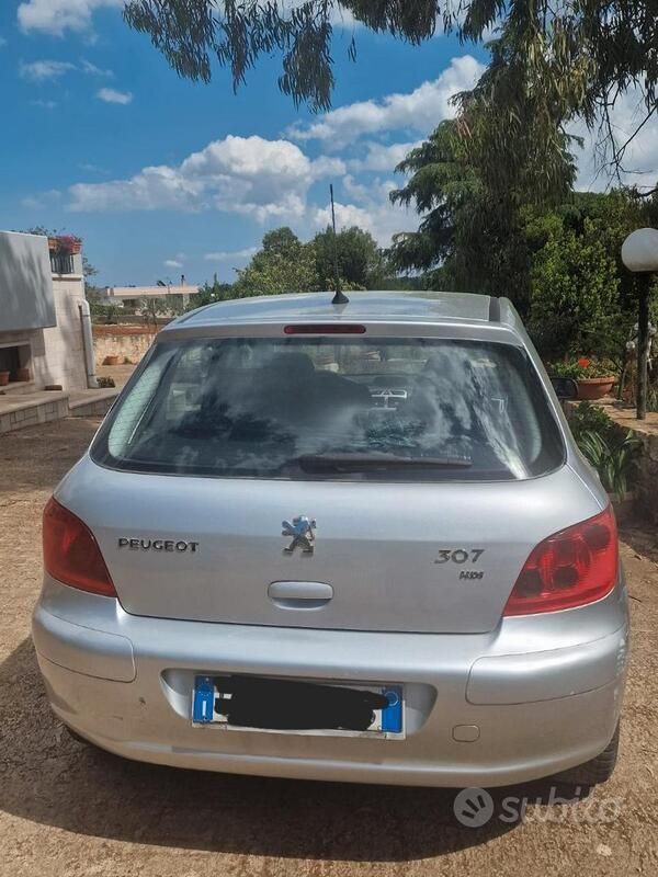 Usata Peugeot 307 90 CV (66 kW) 2004 Grigio Utilitaria