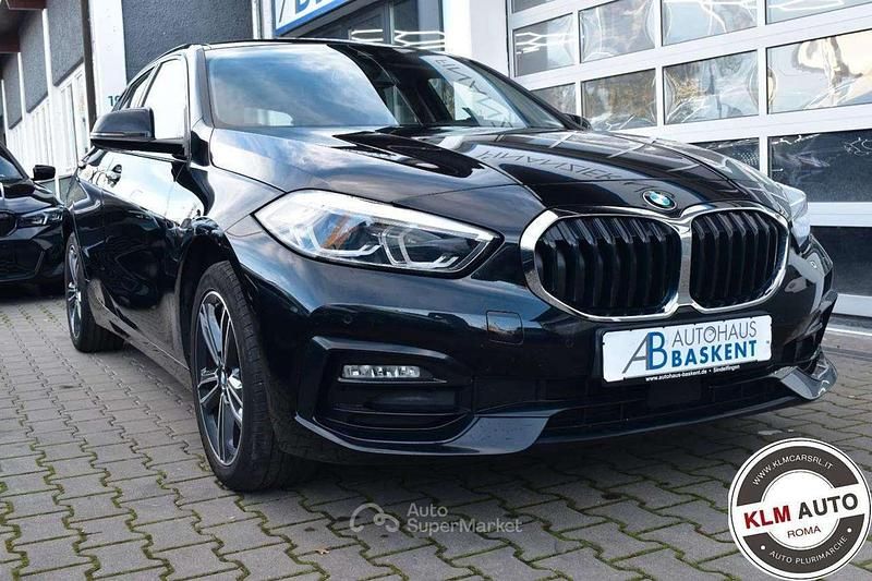 Usata BMW 118 Sport Line 136 CV (100 kW) 2021 Nero Utilitaria