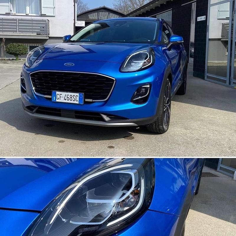 Usata Ford Puma ST-Line 125 CV (91 kW) 2021 Blu SUV