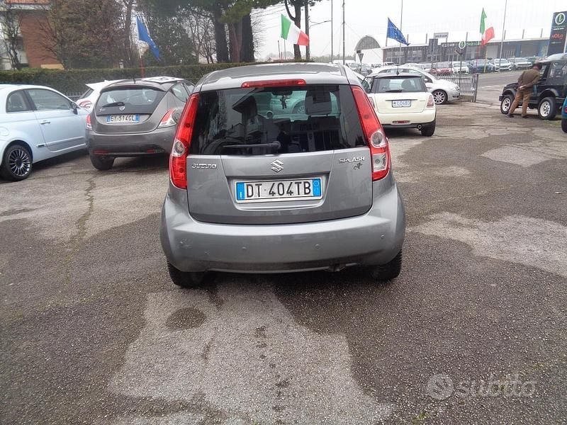 Usata Suzuki Splash GLS 65 CV (47 kW) 2009 Grigio Utilitaria