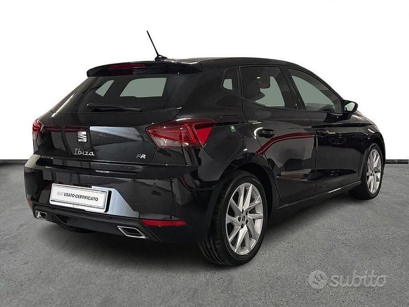 Usata Seat Ibiza FR 95 CV (69 kW) 2025 Nero Utilitaria