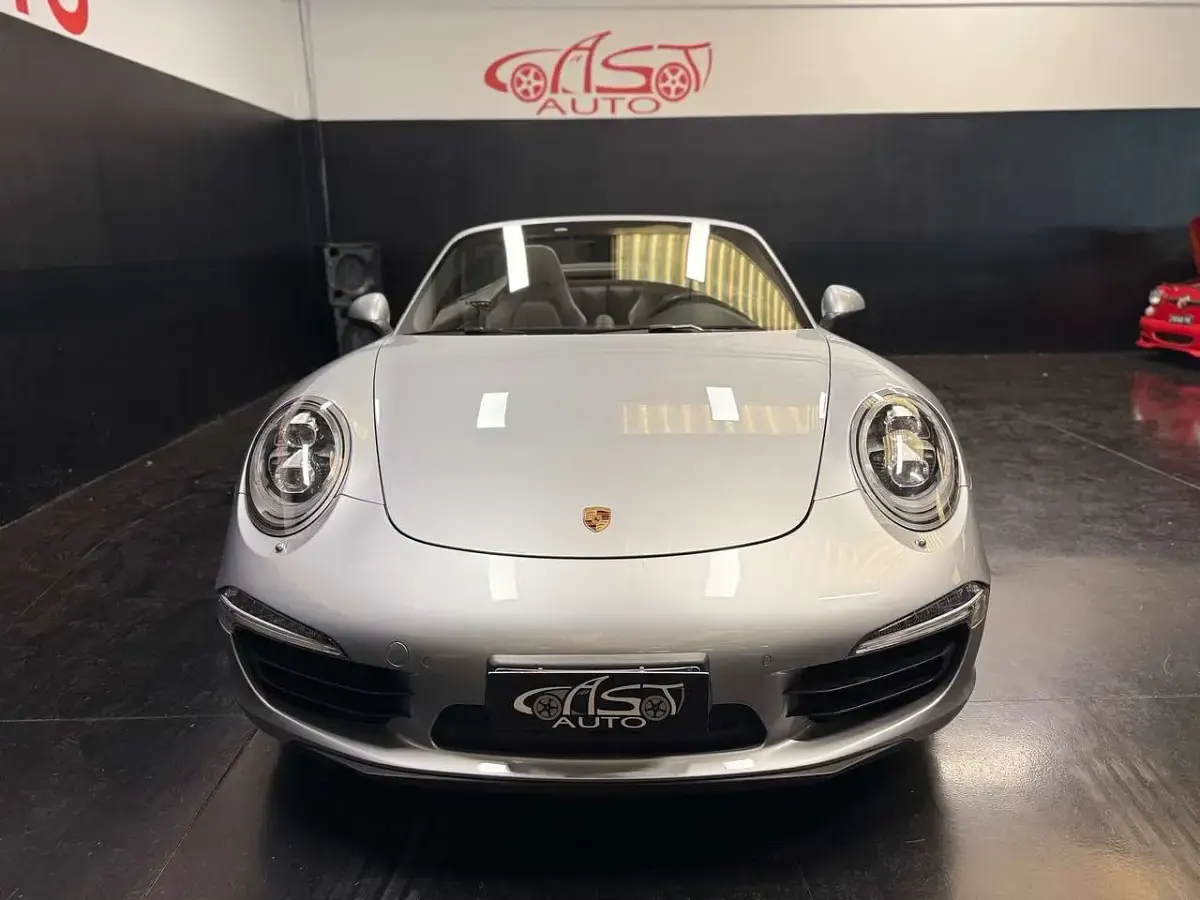 Usata Porsche 991 400 CV (294 kW) 2014 Argento gt Cabrio
