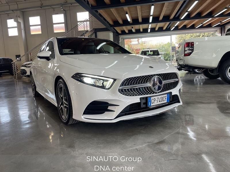 Usata Mercedes A180 Premium 116 CV (85 kW) 2021 Bianco Utilitaria