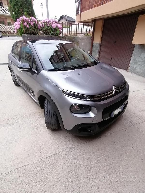 Usata Citroën C3 110 CV (80 kW) 2019 Grigio Berlina