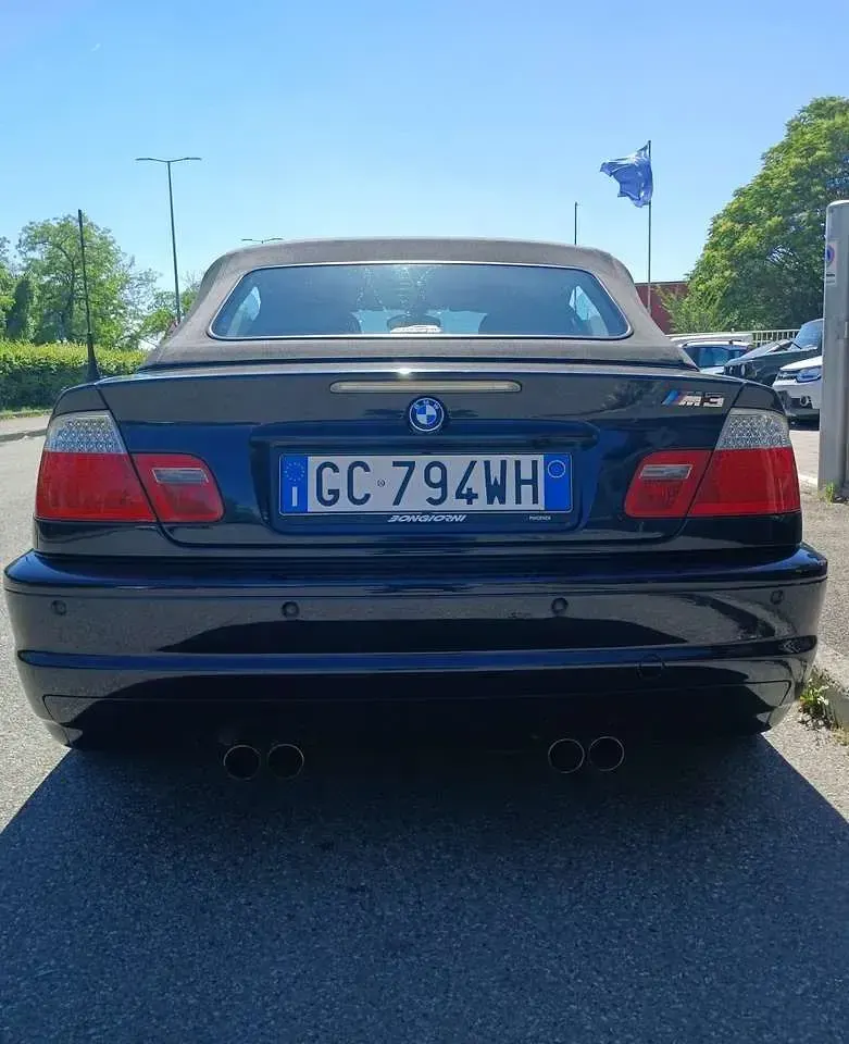 Usata BMW M3 343 CV (252 kW) 2002 Blu/azzurro Cabrio