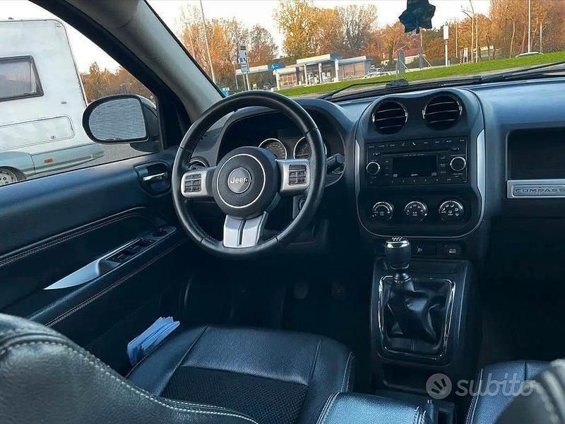 Usata Jeep Compass 163 CV (119 kW) 2014 Nero SUV