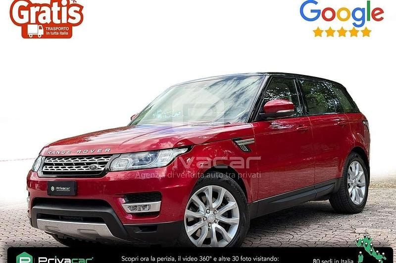 Usata Land Rover Range Rover Sport HSE 249 CV (183 kW) 2017 Rosso SUV