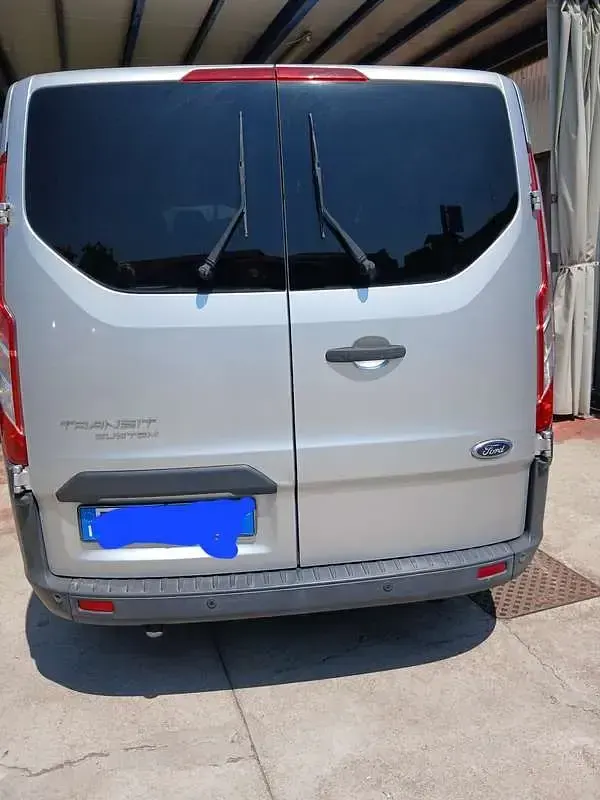 Usata Ford Transit Custom 131 CV (96 kW) 2017 Argento Furgone