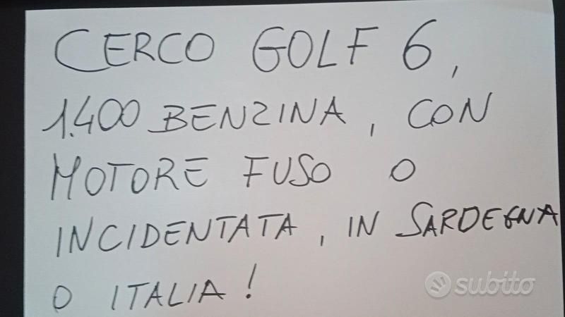 Usata VW Golf VII 2013 Berlina