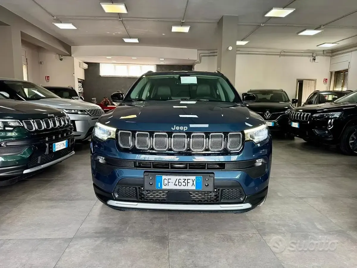 Usata Jeep Compass Limited 131 CV (96 kW) 2021 Blu SUV