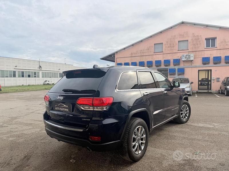 Usata Jeep Grand Cherokee Overland 250 CV (183 kW) 2016 Blu SUV