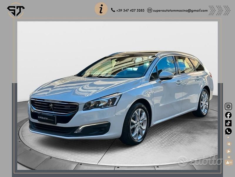 Usata Peugeot 508 119 CV (87 kW) 2016 Bianco Station wagon