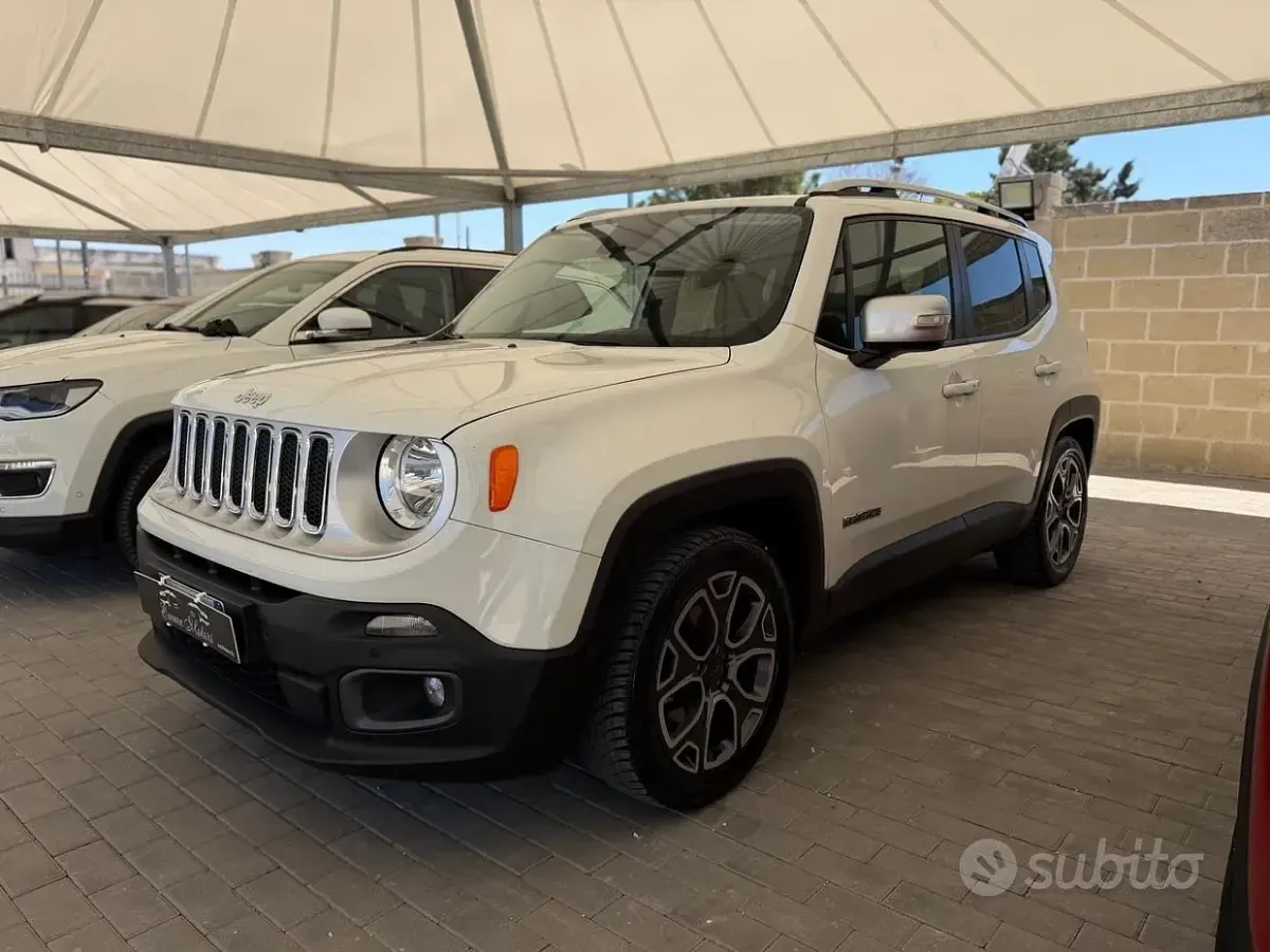 Usata Jeep Renegade Limited 120 CV (88 kW) 2016 Bianco SUV
