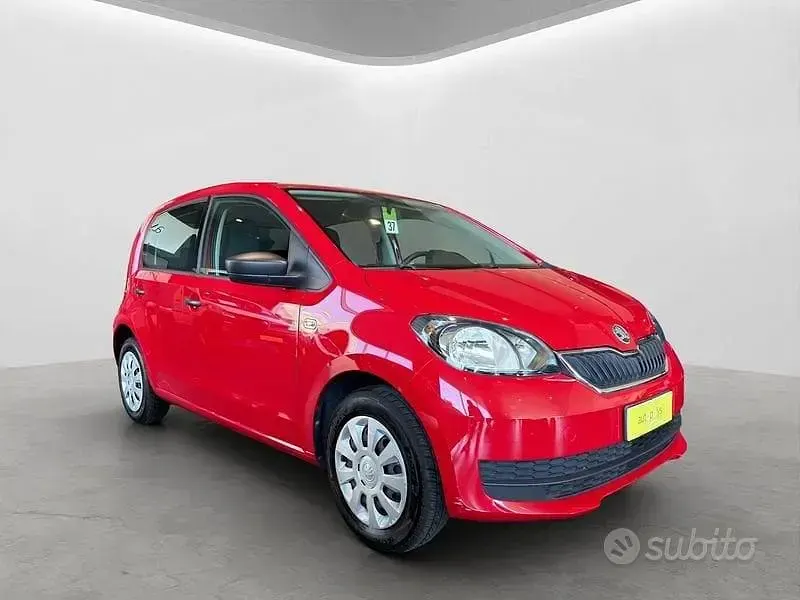 Usata Skoda Citigo Active 60 CV (44 kW) 2018 Rosso Utilitaria