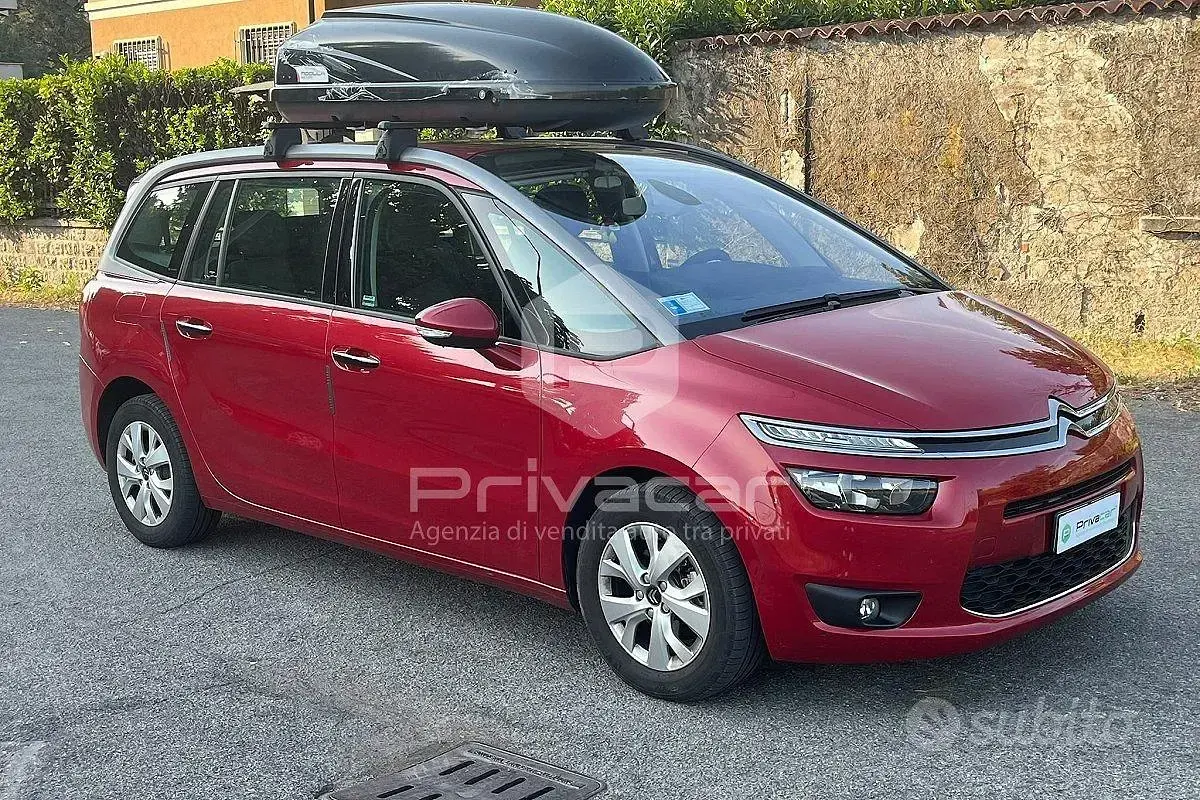 Usata Citroën Grand C4 Picasso Intensive 120 CV (88 kW) 2014 Rosso Monovolume