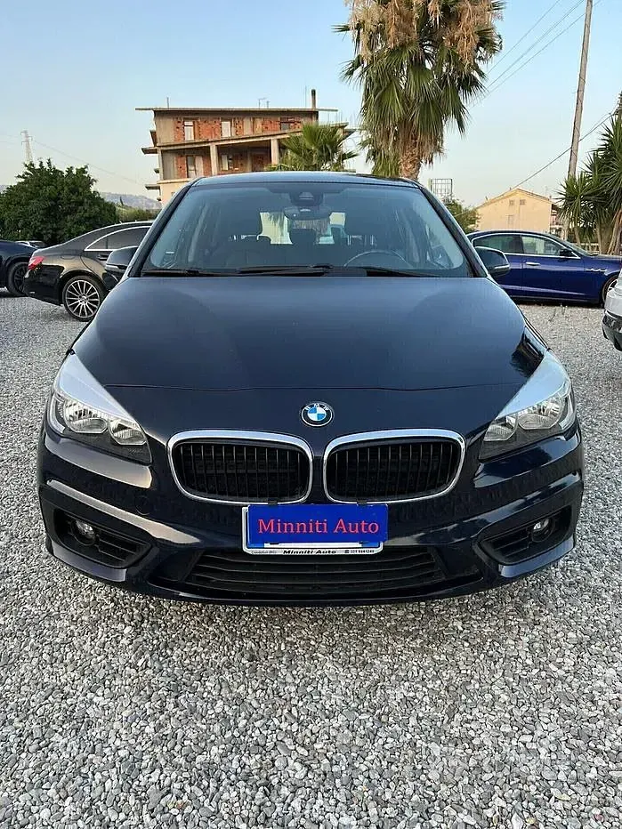 Usata BMW 216 Active Tourer Sport Line 116 CV (85 kW) 2014 Blu Monovolume