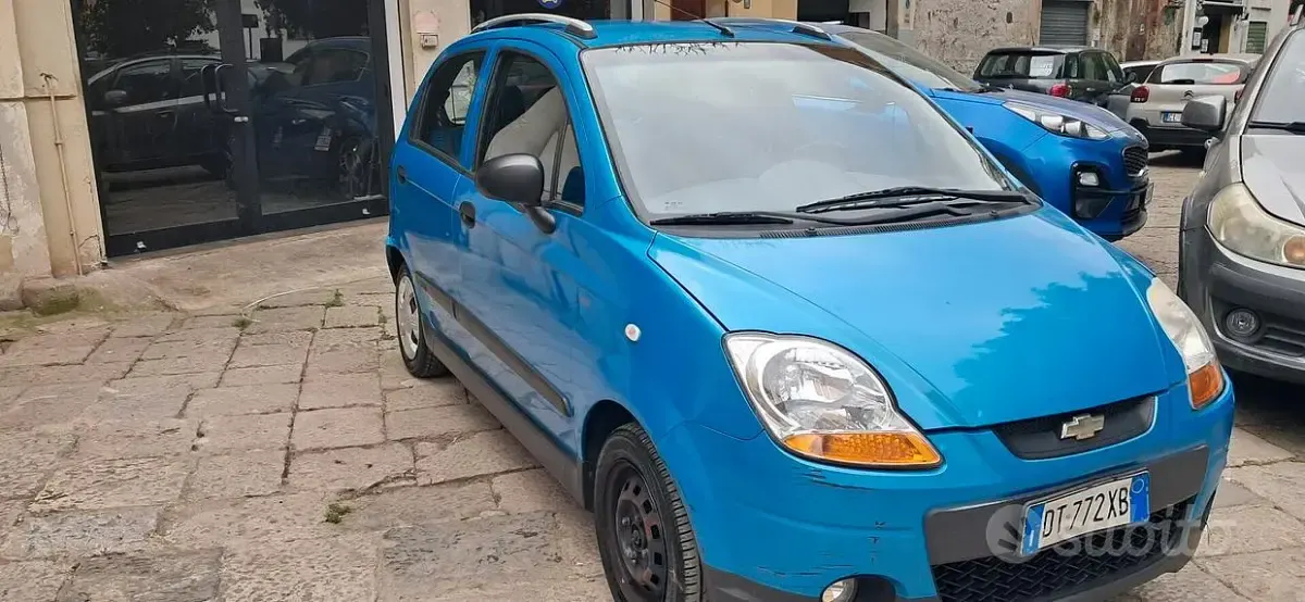 Usata Chevrolet Matiz SE 52 CV (38 kW) 2009 Blu Utilitaria