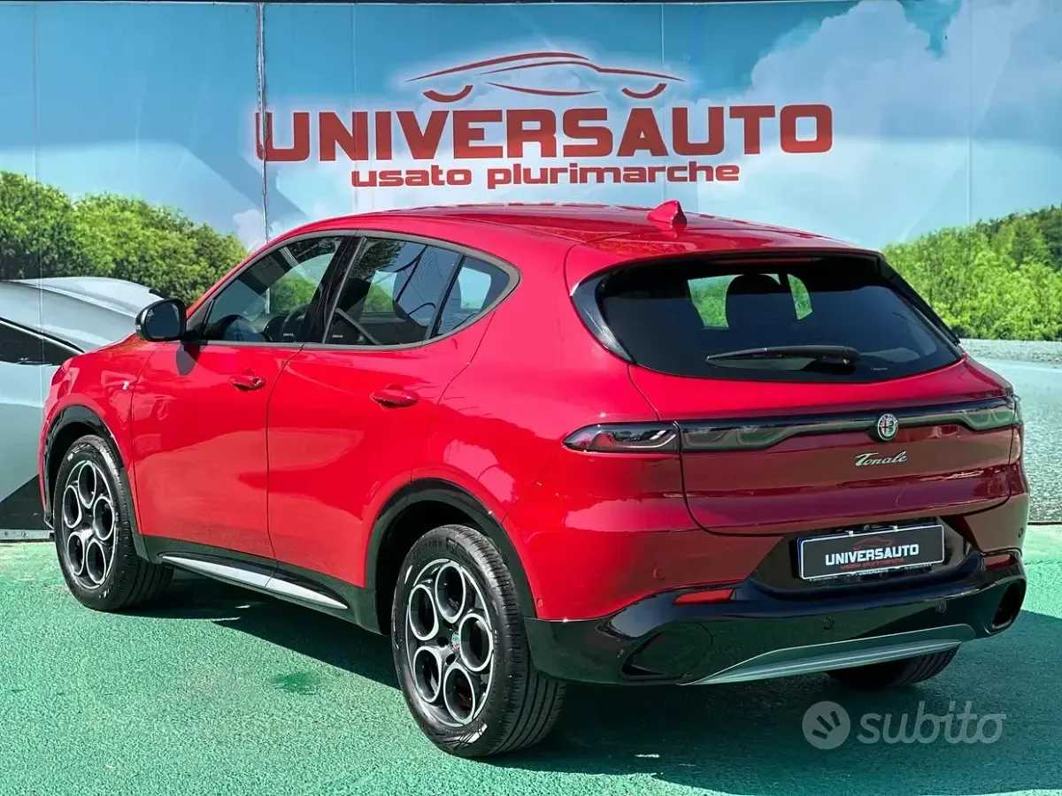 Usata Alfa Romeo Tonale Ti 131 CV (96 kW) 2023 Rosso SUV