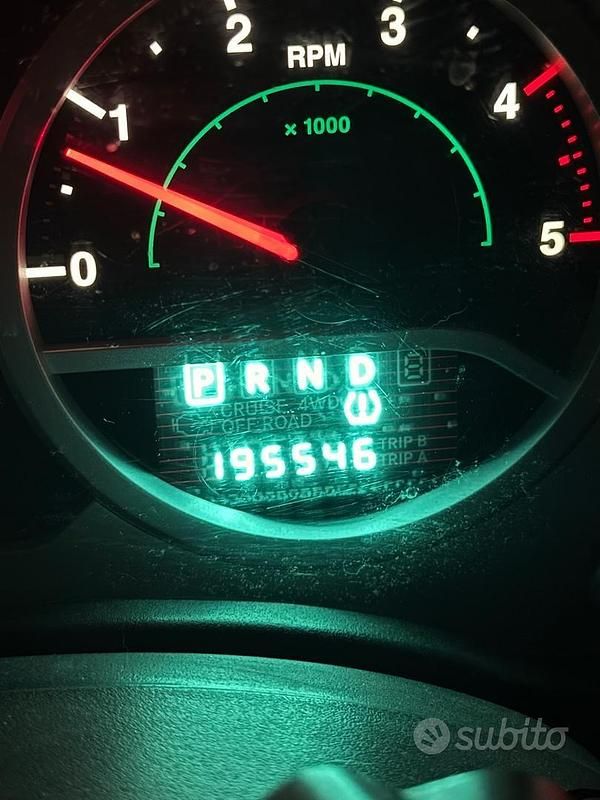 Usata Jeep Wrangler Sahara 177 CV (130 kW) 2008 Nero SUV