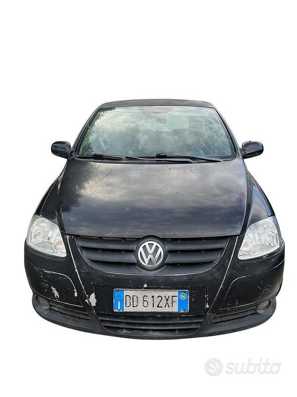 Usata VW Fox Sportline 78 CV (57 kW) 2006 Nero Utilitaria