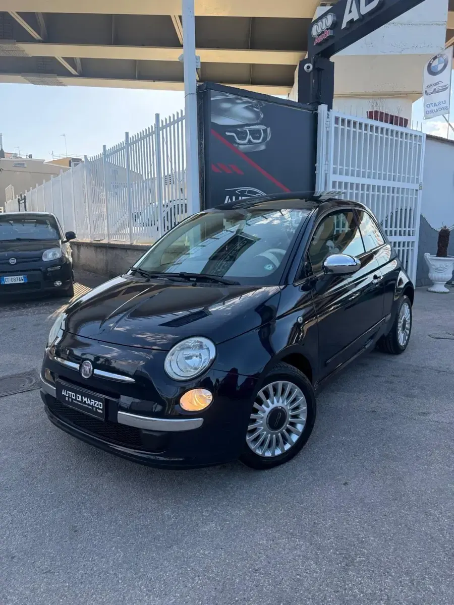 Usata Fiat 500 Lounge 95 CV (69 kW) 2011 Nero Berlina