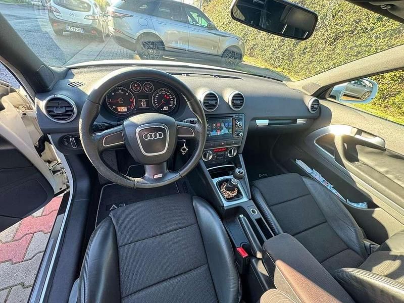Usata Audi A3 Ambition 105 CV (77 kW) 2008 Bianco Berlina