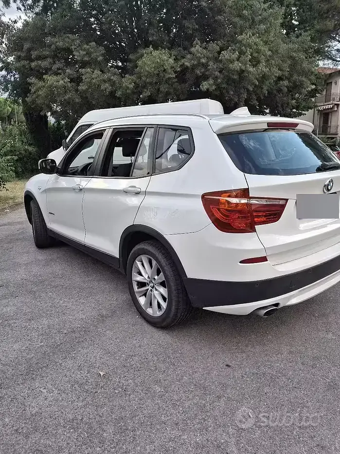 Usata BMW X3 Efficient Dynamics 184 CV (135 kW) 2013 Bianco SUV
