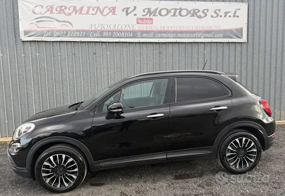 Usata Fiat 500X Cross 120 CV (88 kW) 2019 Nero SUV