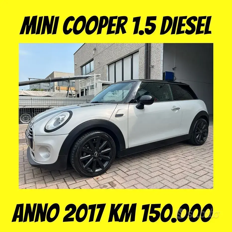 Usata Mini One D Hype 116 CV (85 kW) 2017 Grigio Utilitaria
