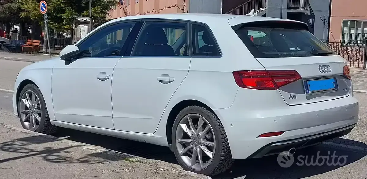 Usata Audi A3 2017 Bianco