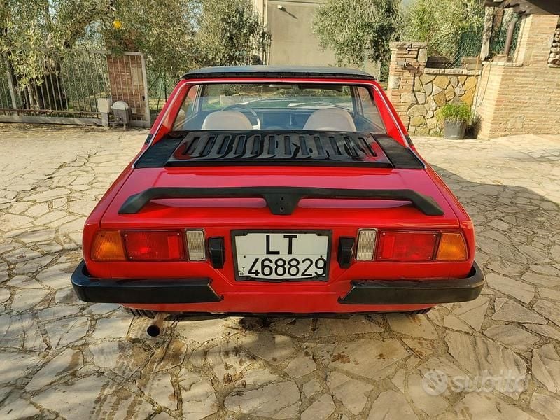 Usata Fiat X 1/9 1970 Rosso