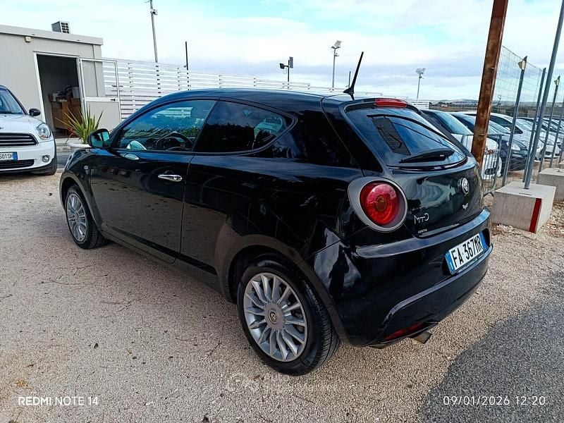 Usata Alfa Romeo MiTo Distinctive 78 CV (57 kW) 2015 Nero Utilitaria