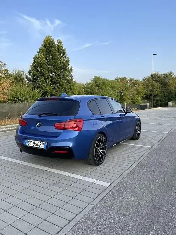 Usata BMW 118 M Sport 150 CV (110 kW) 2017 Bluazzurro Berlina